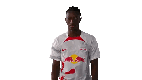 Man Wearing White Shirt With Red Bull Sticker