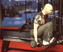 Man Weird Workout GIF