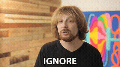 Man White Board I Can't Just Ignore Them GIF