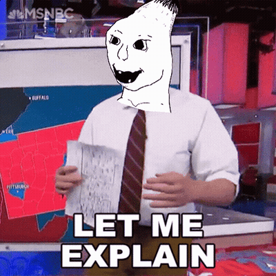 Man White Shirt Tie Saying Let Me Explain GIF