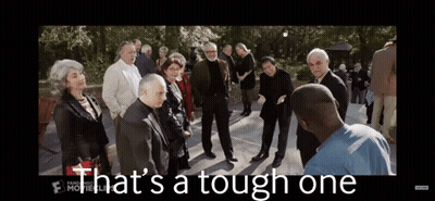 Man White Turtleneck Says Now That Question Is A Violation GIF
