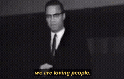 Man Who Stands For Nothing Will Fall For Anything Malcolm X GIF
