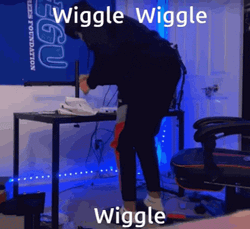 Man Wiggle Action GIF