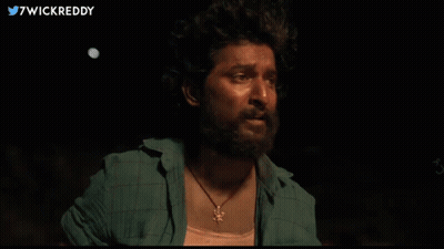 Man With 7Wickreddy Above GIF
