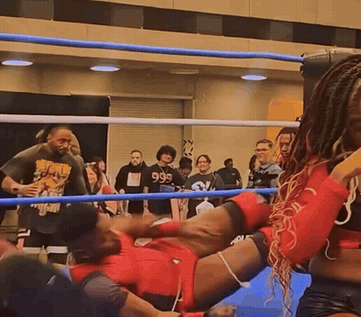 Man With 999 Shirt In Boxing Ring GIF