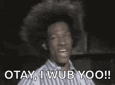 Man with Afro Giving Okay Sign