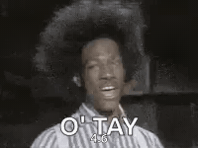 Man with Afro Giving Thumbs Up