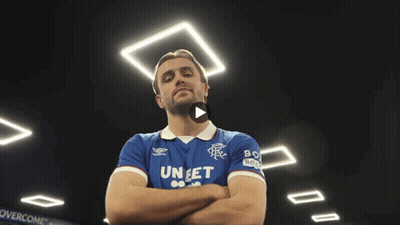 Man With Arms Crossed In Blue Shirt Saying Unbet GIF