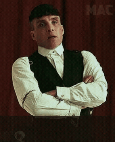 Man With Arms Crossed Saying I Go On GIF