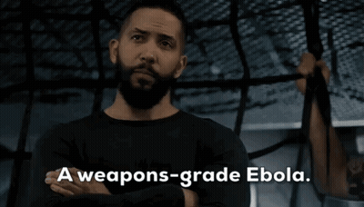 Man With Arms Crossed Weapons-Grade Ebola GIF