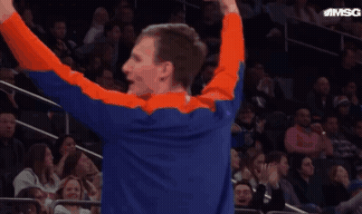 Man With Arms In Air Saying MSG GIF