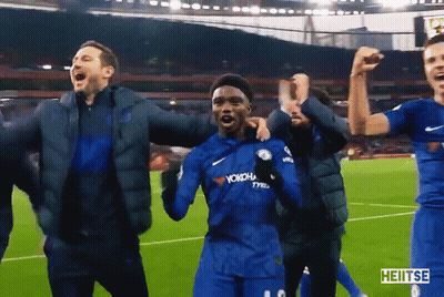 Man With Arms In The Air Heitse GIF