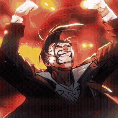 Man With Arms In The Air GIF