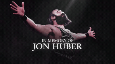Man With Arms Outstretched In Memory Of Jon Huber GIF