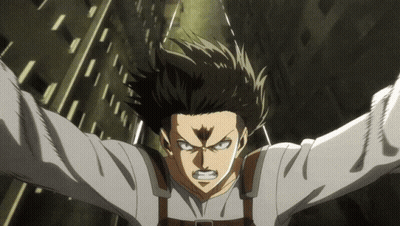 Man With Arms Outstretched Looking At Camera GIF