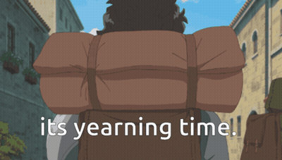 Man With Backpack Its Yearning Time GIF