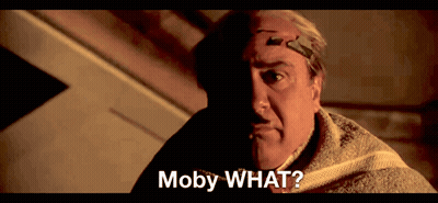 Man With Bandage Asking Moby GIF