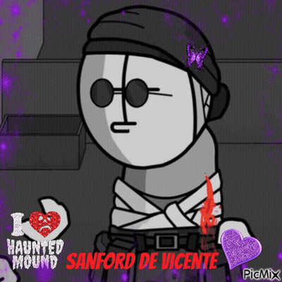 Man With Bandage I Heart Haunted Mound Sanford De Vicente GIF