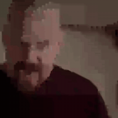Man With Bandage On Mouth GIF