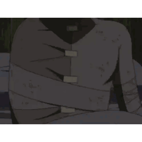 Man With Bandage Screaming Sticker