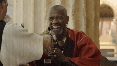 Man With Bandage Sitting At Microphone GIF