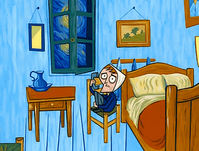 Man With Bandaged Head Sitting In Chair GIF