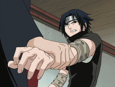 Man With Bandana Holding Another Man's Arm GIF
