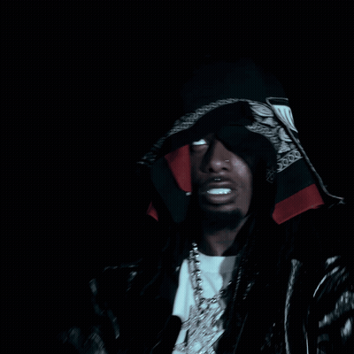 Man With Bandana Saying 000000 GIF