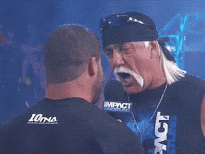 Man With Bandana Saying I'm Not Done Yet GIF