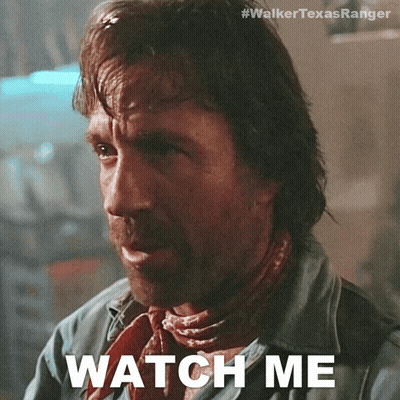 Man With Bandana Saying Watch Me GIF