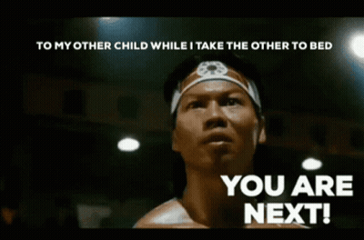 Man With Bandana Saying You Are Next GIF