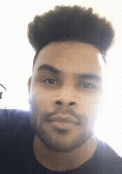 Man With Beard And Afro GIF