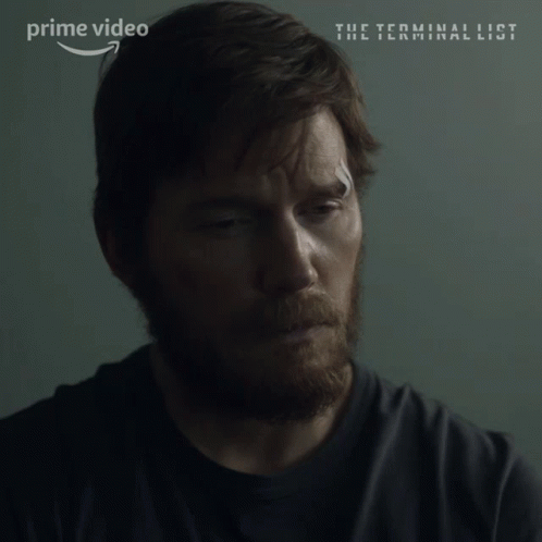 Man With Beard And Bandage Says No Sir GIF