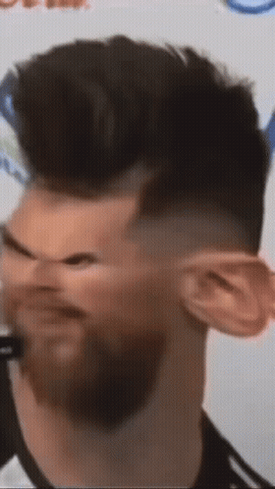 Man With Beard And Big Haircut GIF