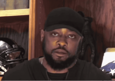 Man With Beard And Black Hat Saying Offense GIF
