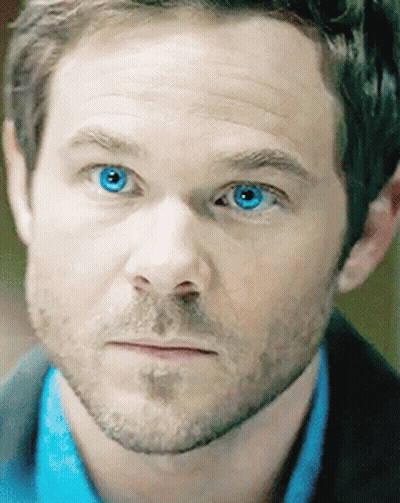 Man With Beard And Blue Eyes Looking At Camera GIF