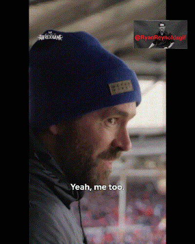 Man With Beard And Blue Hat Says Yeah GIF