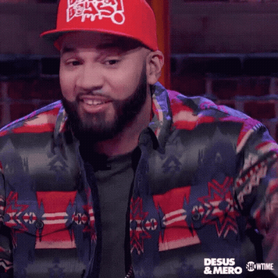 Man With Beard And Bodega Hat GIF