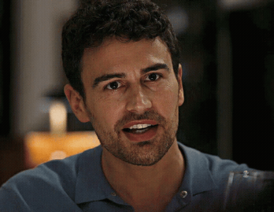 Man With Beard And Curly Hair Smiling GIF