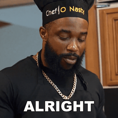 Man With Beard And Earrings Making Funny Face GIF