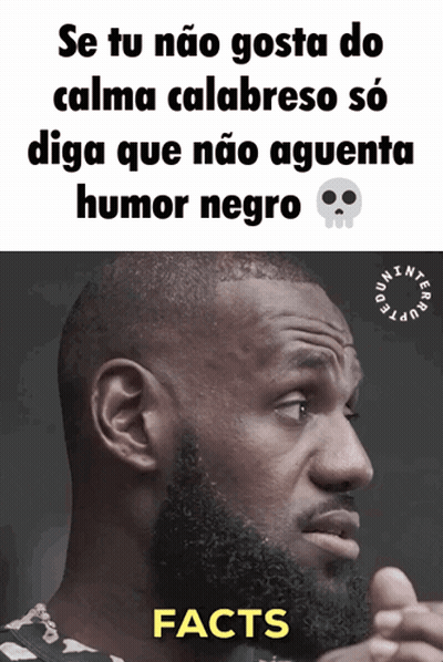 Man With Beard And Facts Text GIF