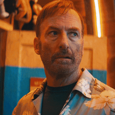 Man With Beard And Floral Shirt GIF