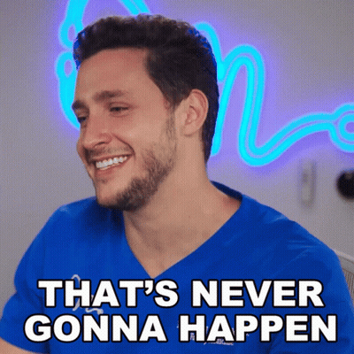 Man With Beard And Glasses Dancing In Kitchen GIF