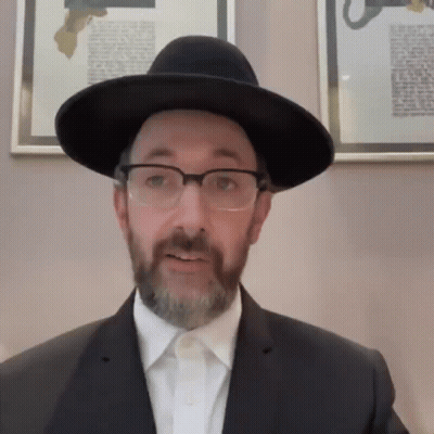 Man With Beard And Glasses In Black Hat GIF