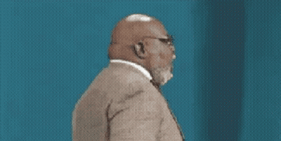 Man With Beard And Glasses In Suit And Tie GIF
