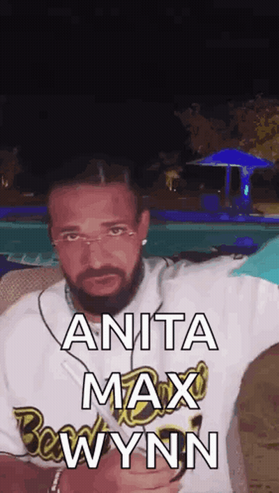 Man With Beard And Glasses Next To Pool GIF