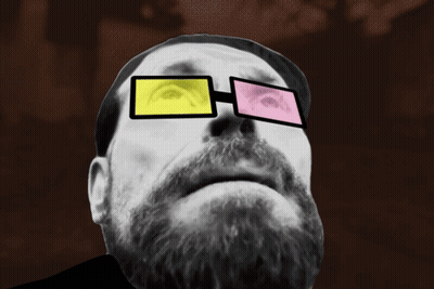 Man With Beard And Glasses GIF
