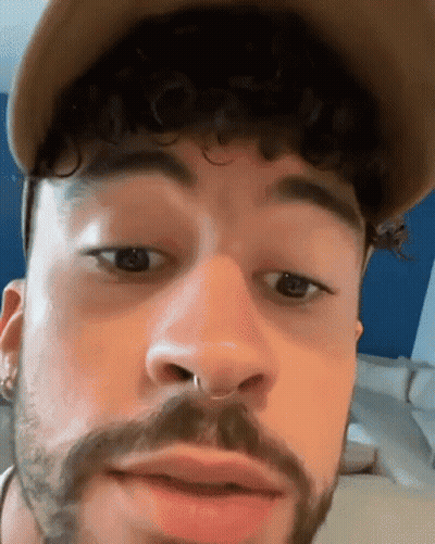 Man With Beard And Hat GIF