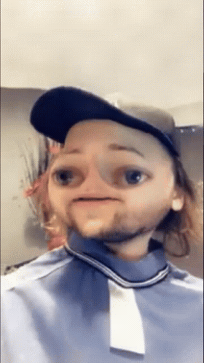 Man With Beard And Hat Making Funny Face GIF