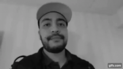 Man With Beard And Hat Master Snakou GIF